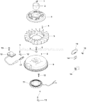 Page J Diagram and Parts List for CV15T-41623  Kohler Engine