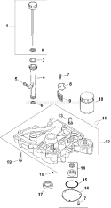 Page K Diagram and Parts List for CV15T-41624  Kohler Engine