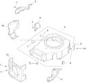 Page B Diagram and Parts List for CV13T-21518  Kohler Engine