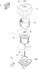 Page A Diagram and Parts List for CV13T-21524  Kohler Engine