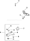 Page G Diagram and Parts List for CV13T-21524  Kohler Engine