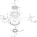 Page J Diagram and Parts List for CV15T-41628  Kohler Engine