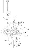 Page K Diagram and Parts List for CV15T-41629  Kohler Engine