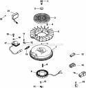 Page J Diagram and Parts List for CV16-43518  Kohler Engine