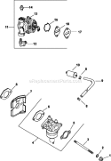 Page H Diagram and Parts List for CV16-43526  Kohler Engine