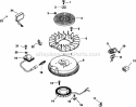 Page K Diagram and Parts List for CV16-43528  Kohler Engine