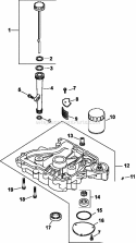 Page L Diagram and Parts List for CV13-21533  Kohler Engine