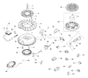 Page E Diagram and Parts List for CV15-41521  Kohler Engine