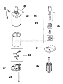 Page N Diagram and Parts List for CV14-1463  Kohler Engine