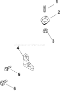 Page G Diagram and Parts List for CV16S-43515  Kohler Engine