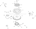 Page J Diagram and Parts List for CV16S-43514  Kohler Engine