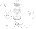 Page J Diagram and Parts List for CV16S-43522  Kohler Engine