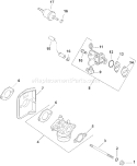 Page H Diagram and Parts List for CV16S-43515  Kohler Engine