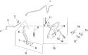 Page F Diagram and Parts List for CV13ST-21512  Kohler Engine