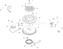 Page J Diagram and Parts List for CV16S-43525  Kohler Engine