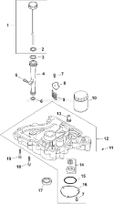 Page K Diagram and Parts List for CV16S-43514  Kohler Engine