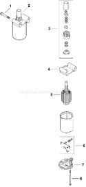 Page M Diagram and Parts List for CV16S-43515  Kohler Engine