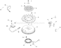 Page J Diagram and Parts List for CV16S-43530  Kohler Engine