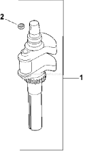 Page D Diagram and Parts List for CV13T-21518  Kohler Engine