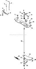 Page F Diagram and Parts List for CV18-61536  Kohler Engine