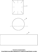 Page E Diagram and Parts List for CV18-61564  Kohler Engine
