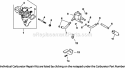 Page H Diagram and Parts List for CV18-61570  Kohler Engine