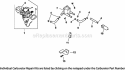 Part Location Diagram of 2485316-S Kohler Kit, Carburetor