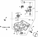Page K Diagram and Parts List for CV19-65598  Kohler Engine