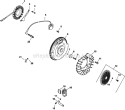 Page J Diagram and Parts List for CV20-65544  Kohler Engine