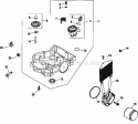 Page K Diagram and Parts List for CV20-65604  Kohler Engine