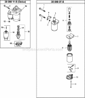 Page L Diagram and Parts List for CV20-65620  Kohler Engine