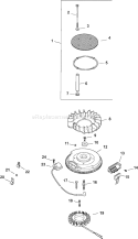 Page J Diagram and Parts List for CV20S-65595  Kohler Engine