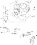Page B Diagram and Parts List for CV20S-65599  Kohler Engine