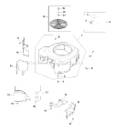 Page B Diagram and Parts List for CV20S-65601  Kohler Engine