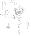 Page C Diagram and Parts List for CV20S-65601  Kohler Engine