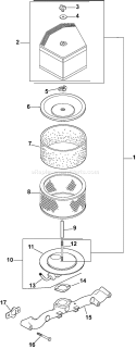 Page A Diagram and Parts List for CV20S-65606  Kohler Engine