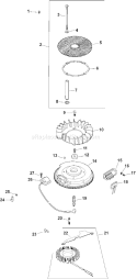 Page I Diagram and Parts List for CV20S-65607  Kohler Engine