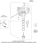 Page K Diagram and Parts List for CV20S-65606  Kohler Engine
