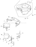 Page B Diagram and Parts List for CV18S-61576  Kohler Engine