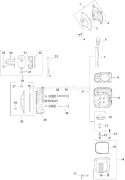 Page H Diagram and Parts List for CV20S-65616  Kohler Engine