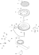 Page I Diagram and Parts List for CV20S-65616  Kohler Engine
