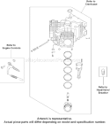 Page J Diagram and Parts List for CV20S-65616  Kohler Engine