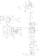 Page H Diagram and Parts List for CV20S-65617  Kohler Engine