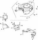 Page B Diagram and Parts List for CV22-75594  Kohler Engine