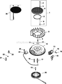Part Location Diagram of 2415712-S Kohler Fan