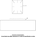 Page E Diagram and Parts List for CV20-65606  Kohler Engine