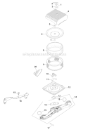 Page A Diagram and Parts List for CV23-75541  Kohler Engine