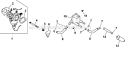 Part Location Diagram of 24-053-61 Kohler Carburetor Assembly