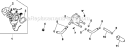 Fuel System Diagram and Parts List for CV23-75543  Kohler Engine