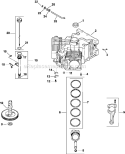 Page C Diagram and Parts List for CV23-75545  Kohler Engine